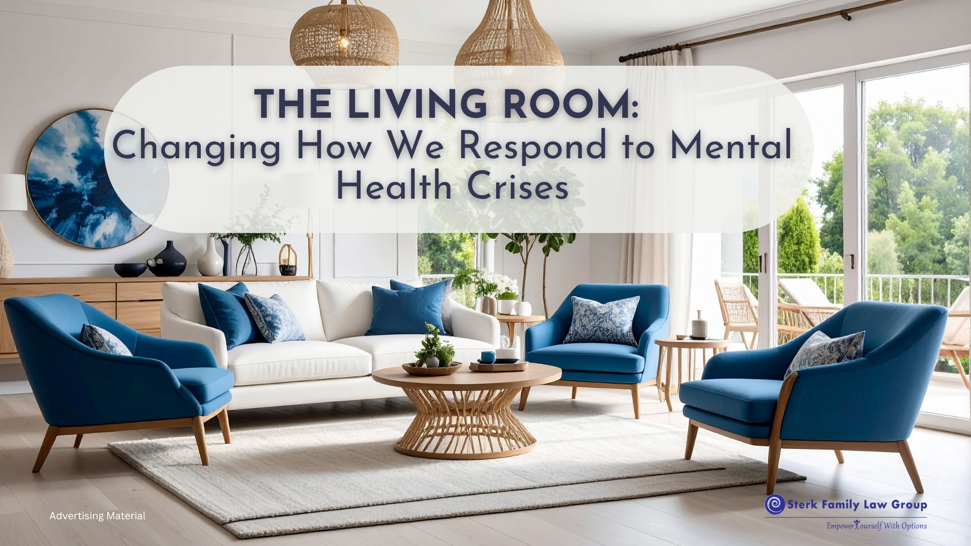 Calm, welcoming mental health Living Room Program in Illinois